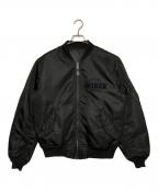 AVIREXアヴィレックス）の古着「フライトジャケット」｜ブラック