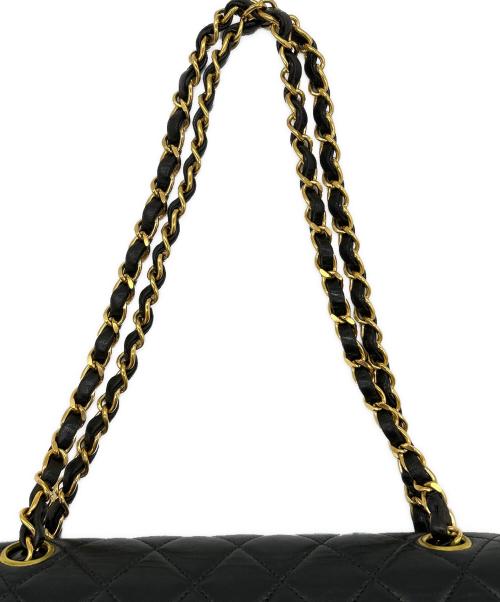 CHANEL（シャネル）CHANEL (シャネル) チェーンショルダーバッグ ブラックの古着・服飾アイテム