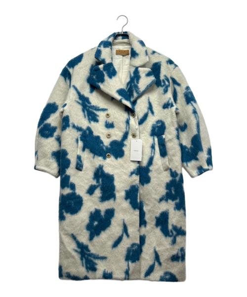 Ameri（アメリ）Ameri (アメリ) チェスターコート ホワイト×ブルー サイズ:SIZE M 未使用品の古着・服飾アイテム