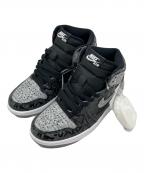 NIKEナイキ）の古着「ハイカットスニーカー」｜グレー×ブラック