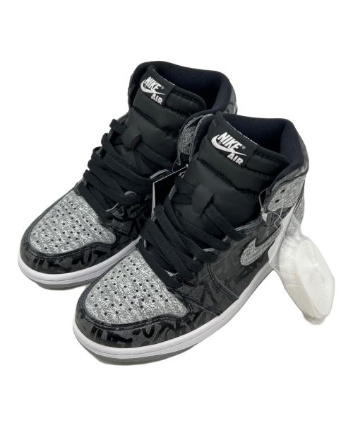 NIKE（ナイキ）NIKE (ナイキ) ハイカットスニーカー グレー×ブラック サイズ:SIZE 23cm 未使用品の古着・服飾アイテム