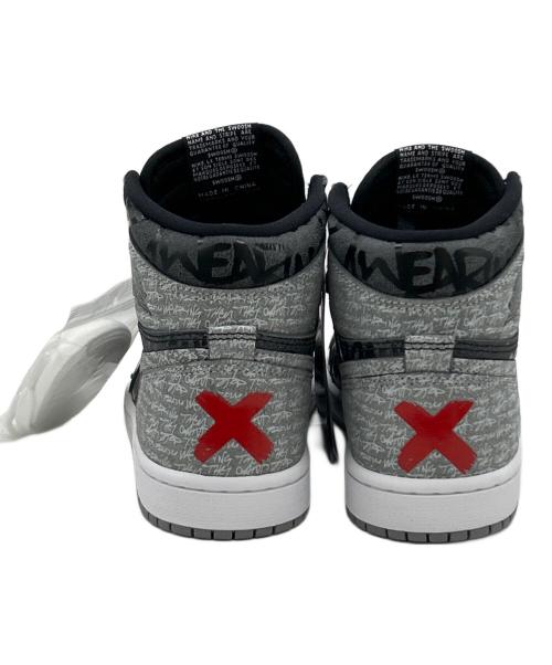 NIKE（ナイキ）NIKE (ナイキ) ハイカットスニーカー グレー×ブラック サイズ:SIZE 23cm 未使用品の古着・服飾アイテム