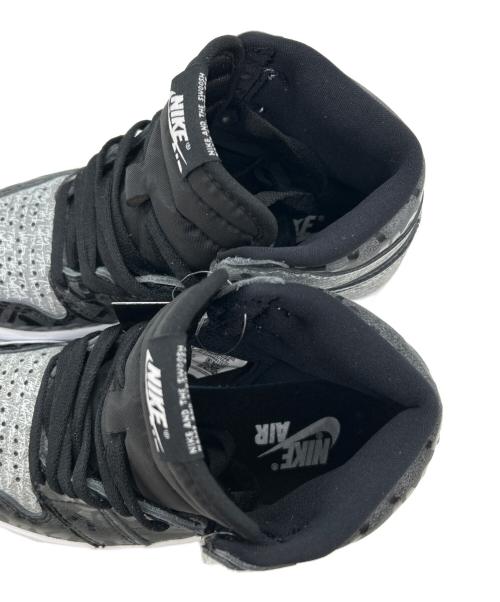 NIKE（ナイキ）NIKE (ナイキ) ハイカットスニーカー グレー×ブラック サイズ:SIZE 23cm 未使用品の古着・服飾アイテム