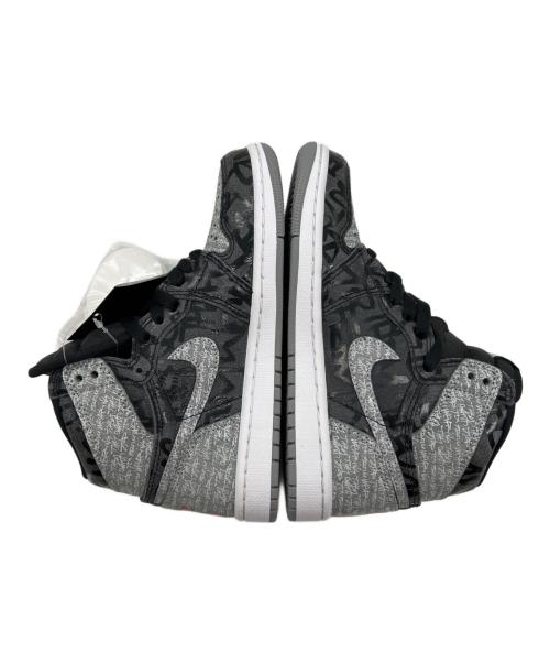 NIKE（ナイキ）NIKE (ナイキ) ハイカットスニーカー グレー×ブラック サイズ:SIZE 23cm 未使用品の古着・服飾アイテム