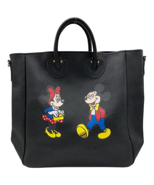 YOUNG & OLSEN The DRYGOODS STORE（ヤングアンドオルセン ザ ドライグッズストア）YOUNG & OLSEN The DRYGOODS STORE (ヤングアンドオルセン ザ ドライグッズストア) DISNEY (ディズニー) 別注2WAYトートバッグ ブラックの古着・服飾アイテム