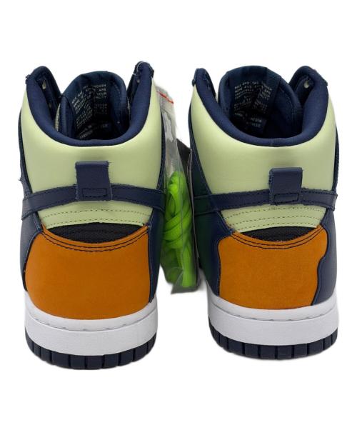 NIKE（ナイキ）NIKE (ナイキ) ハイカットスニーカー ネイビー×グリーン サイズ:SIZE 26.5cm 未使用品の古着・服飾アイテム