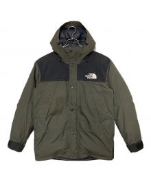 THE NORTH FACE（ザ ノース フェイス）の古着「ダウンジャケット」｜オリーブ×ブラック