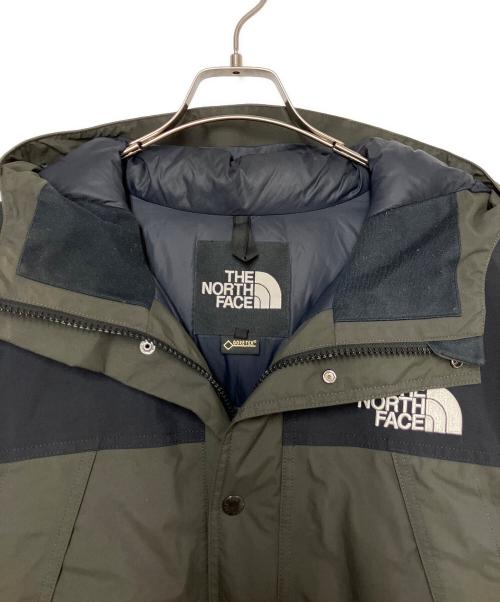 THE NORTH FACE（ザ ノース フェイス）THE NORTH FACE (ザ ノース フェイス) ダウンジャケット オリーブ×ブラック サイズ:Ｌの古着・服飾アイテム