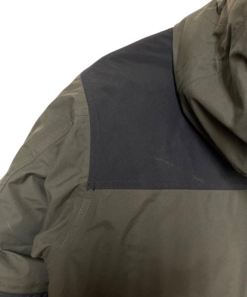 THE NORTH FACE（ザ ノース フェイス）THE NORTH FACE (ザ ノース フェイス) ダウンジャケット オリーブ×ブラック サイズ:Ｌの古着・服飾アイテム