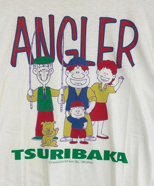 釣りバカ日誌（ツリバカニッシ）釣りバカ日誌 (ツリバカニッシ) キャラクターTシャツ ホワイト サイズ:SIZE Lの古着・服飾アイテム