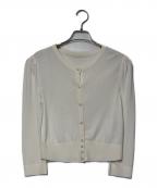 FOXEY NEWYORKフォクシーニューヨーク）の古着「薄手カーディガン」｜アイボリー