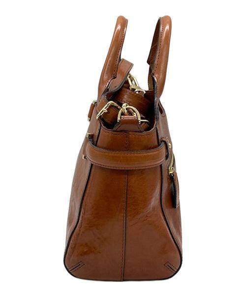 Dakota HOUSE（ダコタ ハウス）Dakota HOUSE (ダコタ ハウス) 2WAYバッグ ブラウンの古着・服飾アイテム