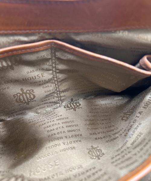 Dakota HOUSE（ダコタ ハウス）Dakota HOUSE (ダコタ ハウス) 2WAYバッグ ブラウンの古着・服飾アイテム