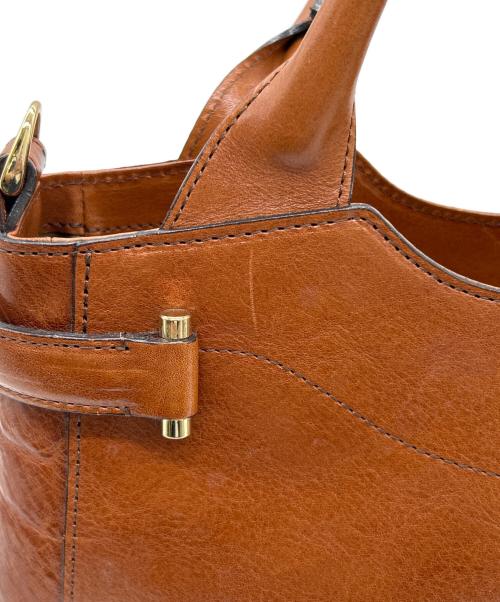 Dakota HOUSE（ダコタ ハウス）Dakota HOUSE (ダコタ ハウス) 2WAYバッグ ブラウンの古着・服飾アイテム