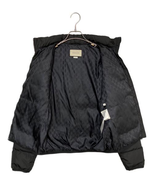 GUCCI（グッチ）GUCCI (グッチ) ダウンジャケット ブラック サイズ:SIZE 44の古着・服飾アイテム