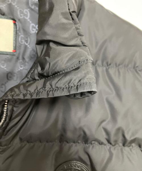 GUCCI（グッチ）GUCCI (グッチ) ダウンジャケット ブラック サイズ:SIZE 44の古着・服飾アイテム