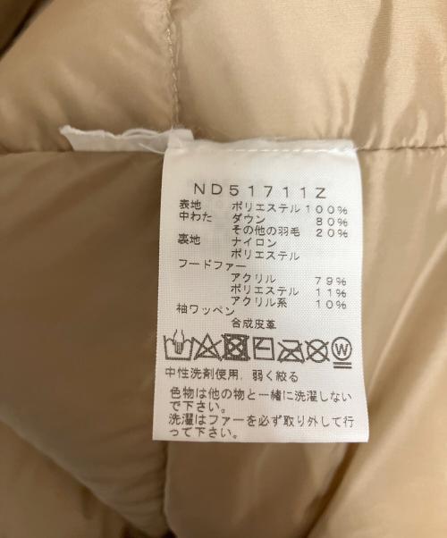 THE NORTH FACE（ザ ノース フェイス）THE NORTH FACE (ザ ノース フェイス) ダウンジャケット カーキ サイズ:Sの古着・服飾アイテム
