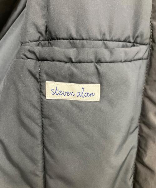 STEVEN ALAN（スティーブンアラン）STEVEN ALAN (スティーブンアラン) 中綿ジャケット ブラック サイズ:Mの古着・服飾アイテム