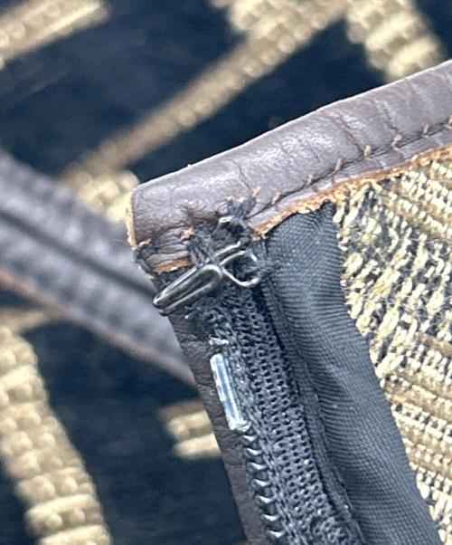 FENDI（フェンディ）FENDI (フェンディ) ロングスカート ブラック×ブラウン サイズ:SIZE Lの古着・服飾アイテム