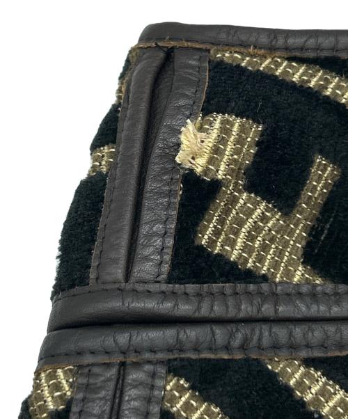 FENDI（フェンディ）FENDI (フェンディ) ロングスカート ブラック×ブラウン サイズ:SIZE Lの古着・服飾アイテム
