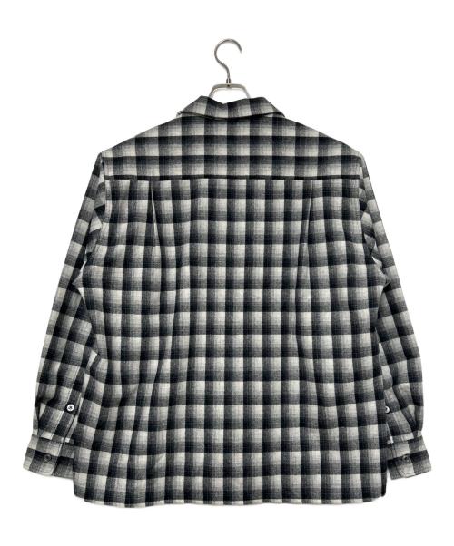WACKO MARIA（ワコマリア）WACKO MARIA (ワコマリア) PENDLETON (ペンドルトン) 長袖シャツ グレー×ブラック サイズ:SIZE L 未使用品の古着・服飾アイテム