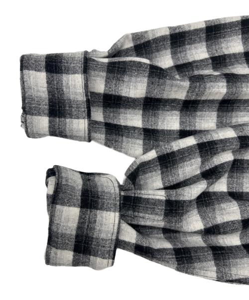 WACKO MARIA（ワコマリア）WACKO MARIA (ワコマリア) PENDLETON (ペンドルトン) 長袖シャツ グレー×ブラック サイズ:SIZE L 未使用品の古着・服飾アイテム