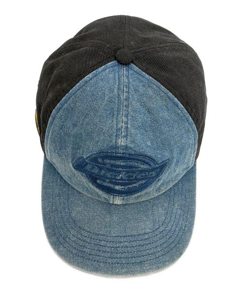 SUPREME（シュプリーム）Supreme (シュプリーム) Dickies (ディッキーズ) キャップ ブラック×インディゴの古着・服飾アイテム