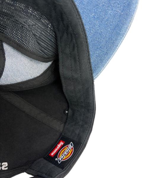 SUPREME（シュプリーム）Supreme (シュプリーム) Dickies (ディッキーズ) キャップ ブラック×インディゴの古着・服飾アイテム