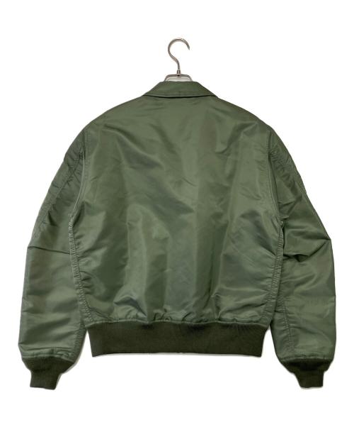 AVIREX（アヴィレックス）AVIREX (アヴィレックス) フライトジャケット カーキ サイズ:Ｌの古着・服飾アイテム