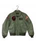 AVIREX（アヴィレックス）の古着「フライトジャケット」｜カーキ
