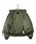 中古・古着 AVIREX (アヴィレックス) フライトジャケット カーキ サイズ:Ｌ：18000円