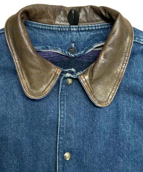 WOOLRICH（ウールリッチ）WOOLRICH (ウールリッチ) デニムカバーオール インディゴ サイズ:SIZE Lの古着・服飾アイテム