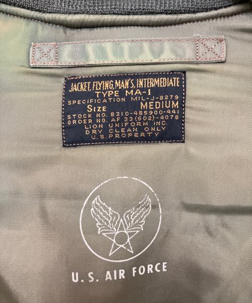 BUZZ RICKSON'S（バズリクソンズ）BUZZ RICKSON'S (バズリクソンズ) MA-1ジャケット オリーブ サイズ:Mの古着・服飾アイテム