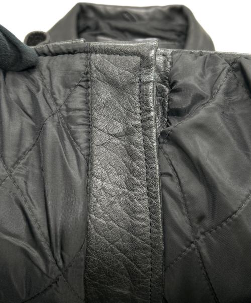 FIRST（ファースト）FIRST (ファースト) レザーライダースジャケット ブラック サイズ:SIZE Lの古着・服飾アイテム