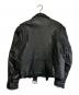 FIRST (ファースト) レザーライダースジャケット ブラック サイズ:SIZE L：8000円
