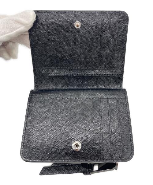 MARC JACOBS（マークジェイコブス）MARC JACOBS (マークジェイコブス) 2つ折り財布 ホワイト×ブラックの古着・服飾アイテム