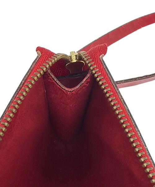 LOUIS VUITTON（ルイ ヴィトン）LOUIS VUITTON (ルイ ヴィトン) ポシェット/アクセソワール レッドの古着・服飾アイテム