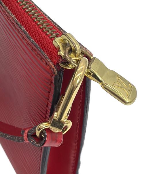 LOUIS VUITTON（ルイ ヴィトン）LOUIS VUITTON (ルイ ヴィトン) ポシェット/アクセソワール レッドの古着・服飾アイテム