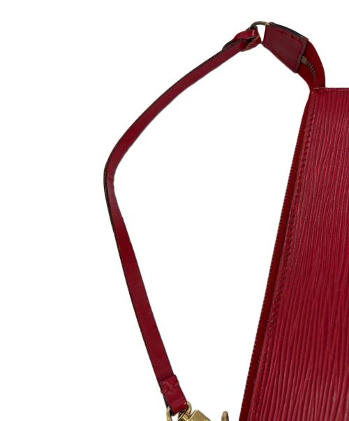 LOUIS VUITTON（ルイ ヴィトン）LOUIS VUITTON (ルイ ヴィトン) ポシェット/アクセソワール レッドの古着・服飾アイテム