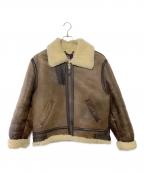 SCHOTT BROS.ショット）の古着「B-3ジャケット」｜ブラウン