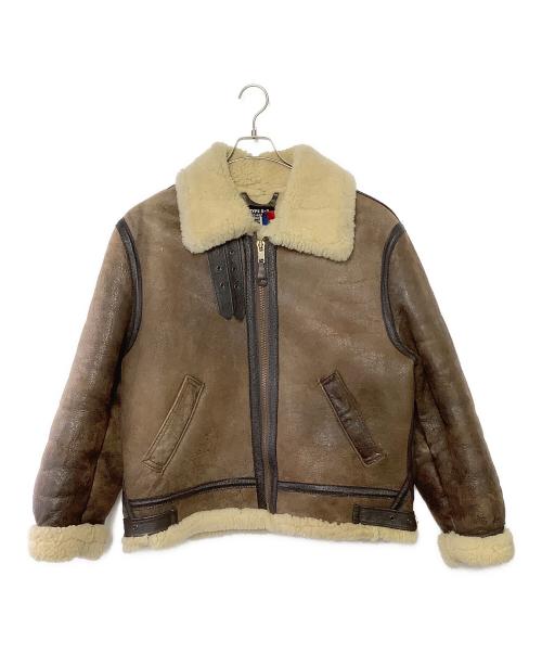 SCHOTT BROS.（ショット）SCHOTT BROS. (ショットブロス) B-3ジャケット ブラウン サイズ:SIZE 42の古着・服飾アイテム