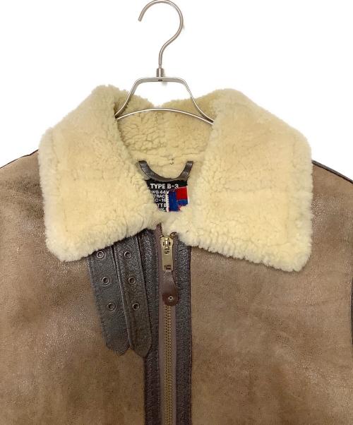 SCHOTT BROS.（ショット）SCHOTT BROS. (ショットブロス) B-3ジャケット ブラウン サイズ:SIZE 42の古着・服飾アイテム