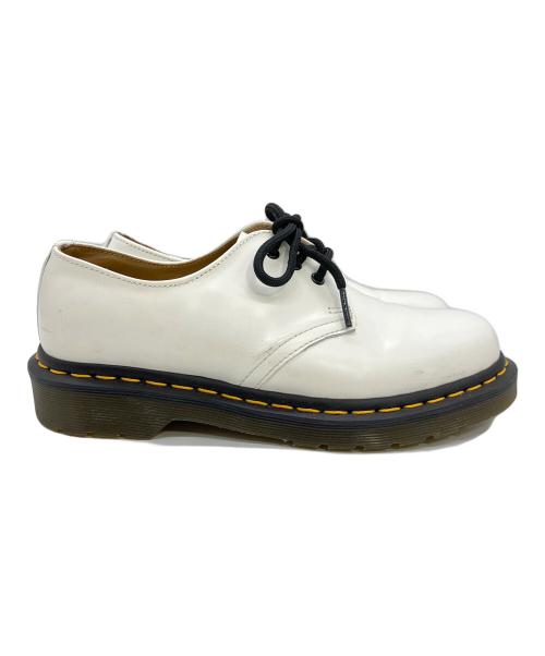Dr.Martens（ドクターマーチン）Dr.Martens (ドクターマーチン) 3ホールシューズ ホワイト サイズ:24cmの古着・服飾アイテム