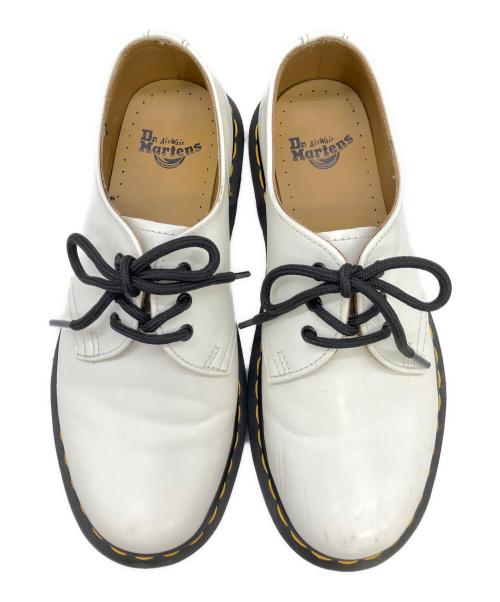 Dr.Martens（ドクターマーチン）Dr.Martens (ドクターマーチン) 3ホールシューズ ホワイト サイズ:24cmの古着・服飾アイテム