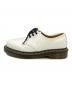 Dr.Martens (ドクターマーチン) 3ホールシューズ ホワイト サイズ:24cm：8000円