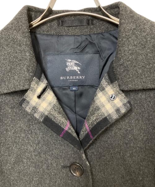 BURBERRY LONDON（バーバリーロンドン）BURBERRY LONDON (バーバリーロンドン) コート グレー サイズ:Ｌの古着・服飾アイテム