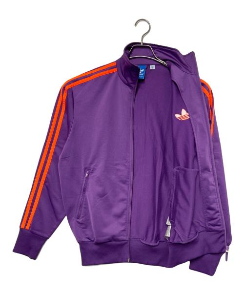 adidas Originals（アディダスオリジナル）adidas Originals (アディダスオリジナル) トラックジャケット パープル×オレンジ サイズ:SIZE Sの古着・服飾アイテム