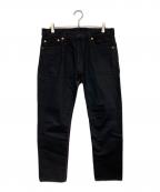 MOMOTARO JEANS桃太郎ジーンズ）の古着「デニムパンツ」｜ブラック