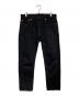 MOMOTARO JEANS（桃太郎ジーンズ）の古着「デニムパンツ」｜ブラック