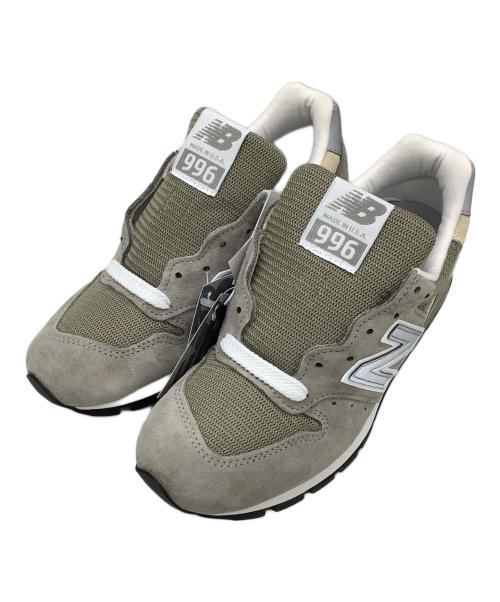 NEW BALANCE（ニューバランス）NEW BALANCE (ニューバランス) ローカットスニーカー グレー×ベージュ サイズ:23㎝ 未使用品の古着・服飾アイテム